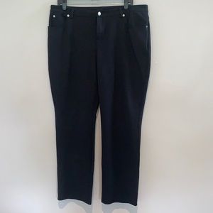 Liz Claiborne Black Spandex Pantsuit Size 14